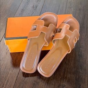 Tan Sandals